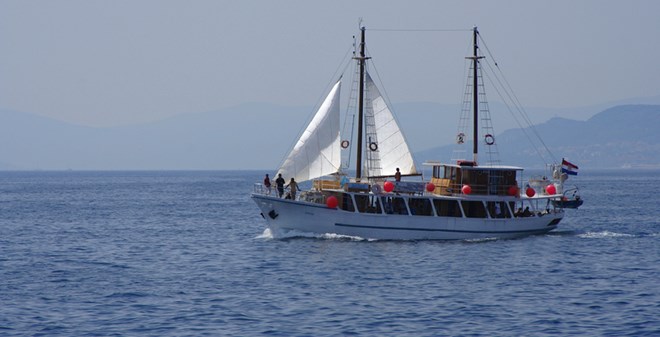 Motor-sailer Madona