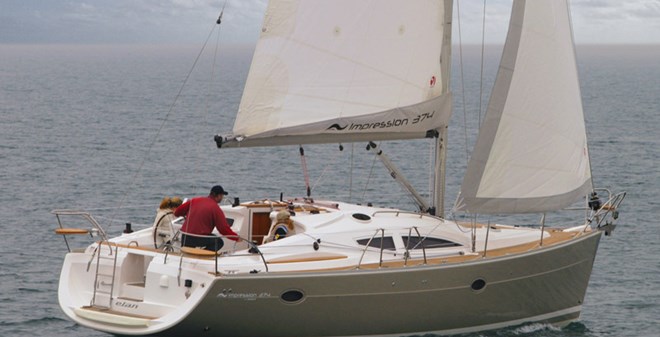 sail Elan 384 Impression