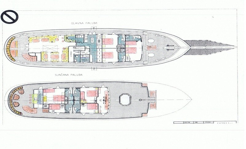 Motor-sailer Cesarica