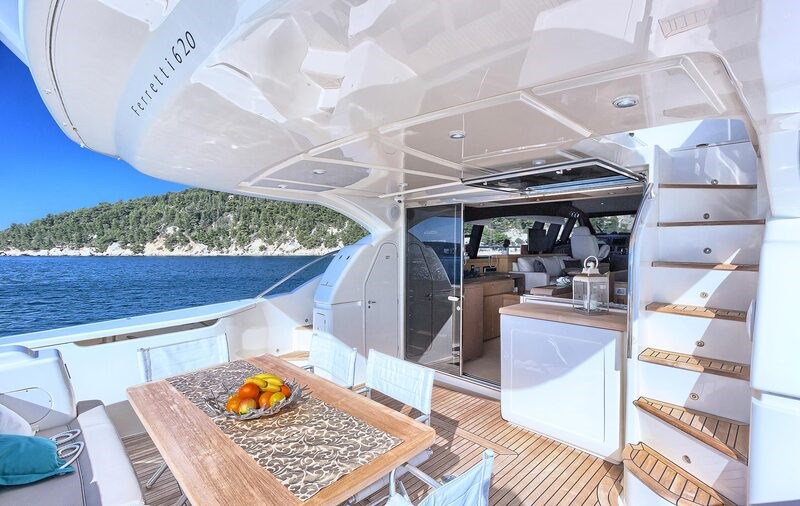 Ferretti 620 charter