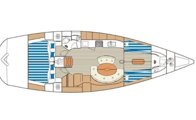 Beneteau First 47.7 (4 cabins)
