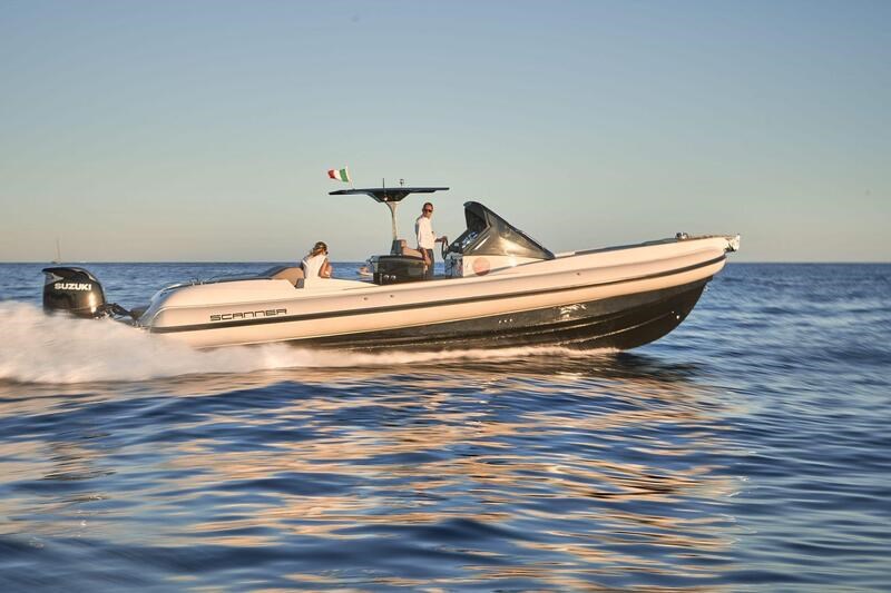 Scanner Envy 1100 TT outboard