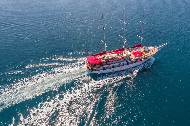 Motor-sailer Barbara