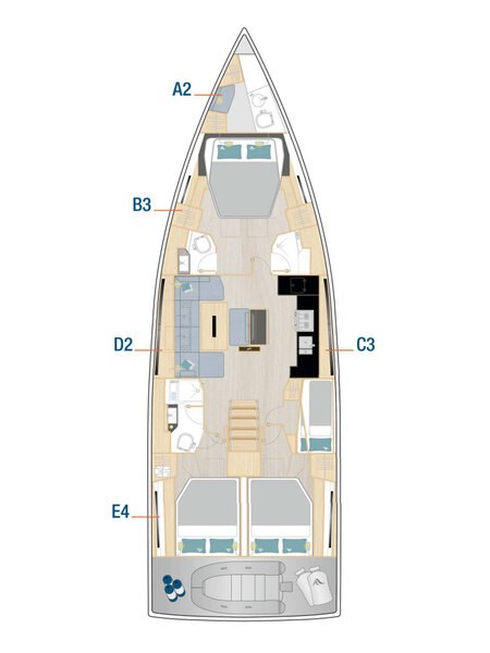 Hanse 510 owner