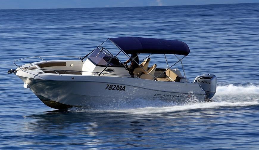 Atlantic Marine 750 ID4182 - Motor yacht in marina Makarska for charter in Croatia