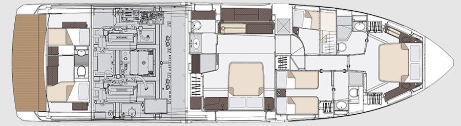 Azimut 68 Flybridge - Pangea