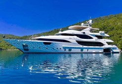 L Benetti Crystal 140 for charter in Split