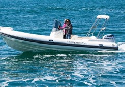 R Capelli Tempest 700 Sun for charter in Zadar
