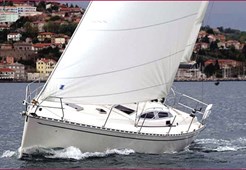 S Delphia 40 for charter in Split