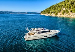 M Ferretti 620* for charter in Dubrovnik
