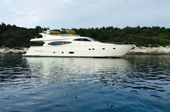 L Ferretti 760 Vuokraus Seget Donji