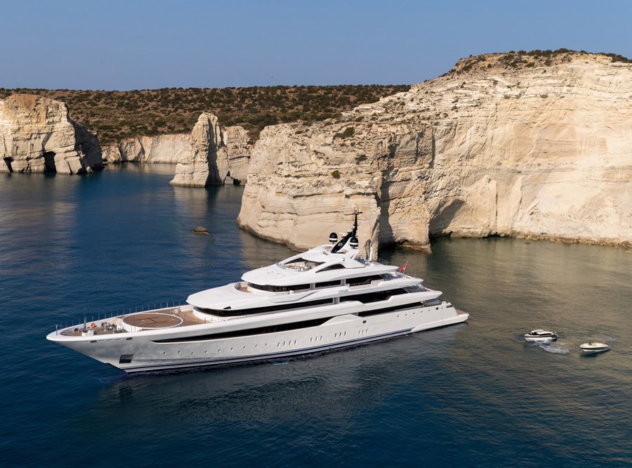 95m charter yacht