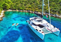 K Lagoon 450 F for charter in Omis