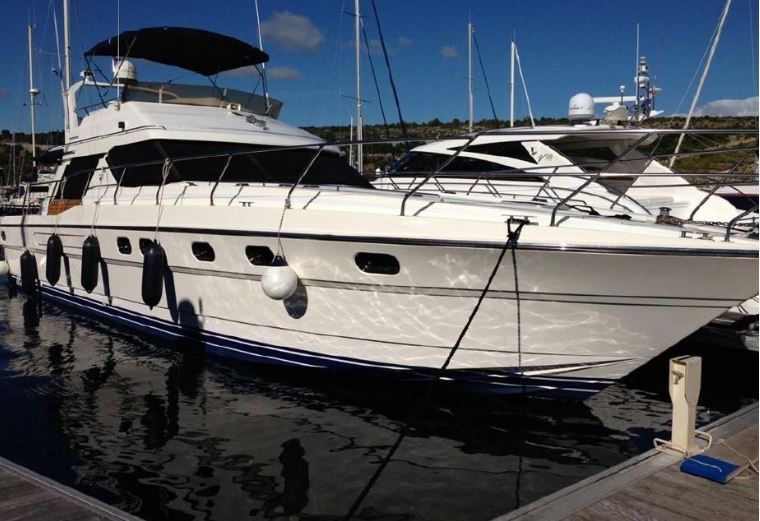 55 foot princess yacht for sale