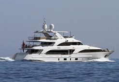 L Azimut 121 for charter in Hrvatska