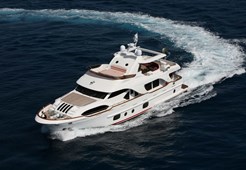 L Benetti 85 for charter in Dubrovnik