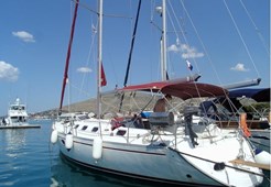 S Dufour GibSea 43 for charter in Biograd