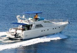 M Ferretti 49 for charter in Primosten