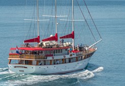 Motor-sailer Barbara